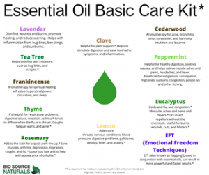Essential Oil Basic Care Kit
