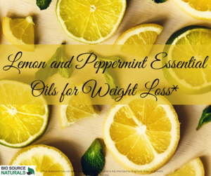 Lemon and Peppermint Essential Oils for Weight Loss