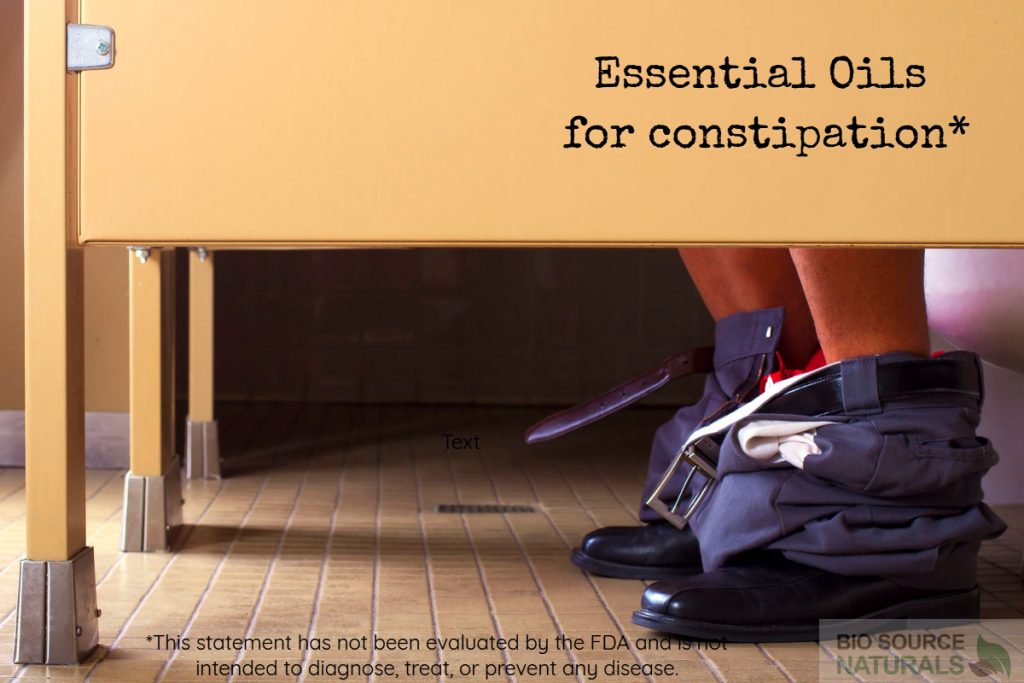 Essential Oils for Constipation