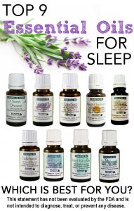 9 Essential Oils for Insomnia