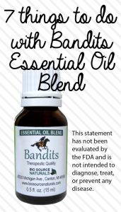 7 Ways to Use Bandits Essential Oil Blend