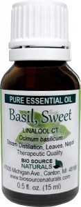 Basil, Sweet Pure Essential Oil