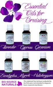 Essential Oils for Bruises and Bruising