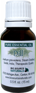 dill seed essential oil uses and benefits