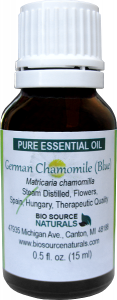 Chamomile, German (Blue) Essential Oil Uses and Benefits