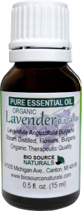 Bulgarian Lavender, Organic Pure Essential Oil