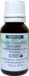 Peach Tree Leaf Absolute Oil Uses and Benefits