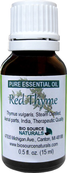 Thyme Pure Essential Oil - Red CT Thymol