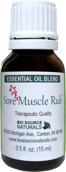 Sore Muscle Rub Essential Oil Blend