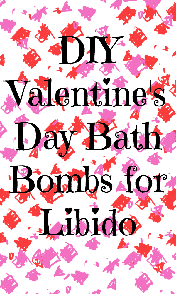 DIY Bath Bombs for Valentine's Day