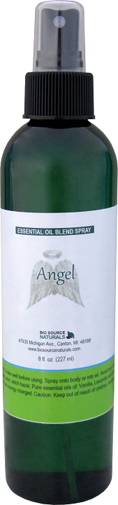 angel essential oil blend spray