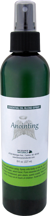 anointing essential blend spray