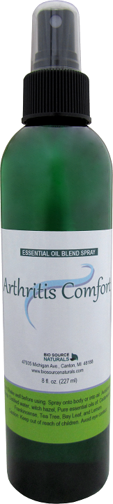 Arthritis Comfort essential oil blend spray