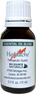 Biosource Naturals Headache Relief Essential Oil Blend
