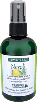 Neroli hydrosol spray