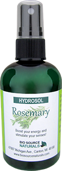 Rosemary hydrosol spray
