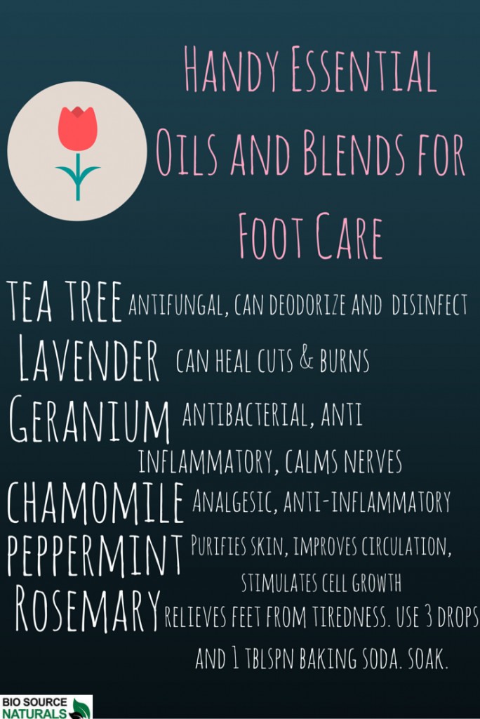 Essential Oils for Foot Care