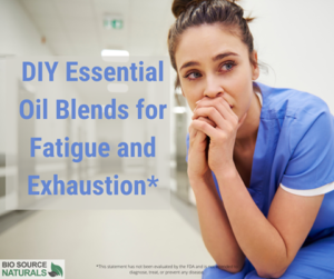 DIY Essential Oil Blends for Fatigue and Exhaustion