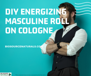 DIY Energizing Masculine Roll On Cologne