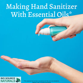 Making Hand Sanitizer with Essential Oils