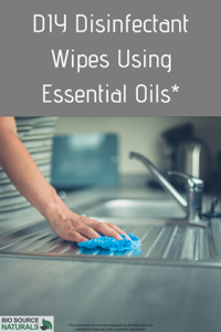 DIY Disinfectant Wipes With Essential Oils