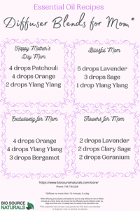 Essential Oil Diffuser Blends for Mom