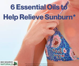 6 Essential Oils to Help Relieve Sunburn