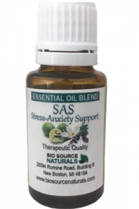 SAS! Stress-Anxiety Support Essential Oil Blend