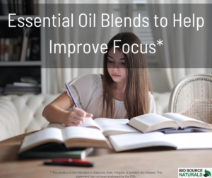 Essential Oil Blends to Help Improve Focus