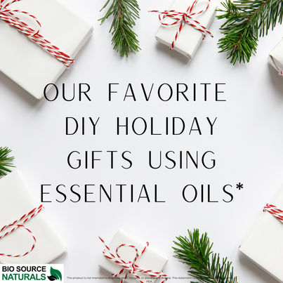 Our Favorite DIY Holiday Gifts Using Essential Oils
