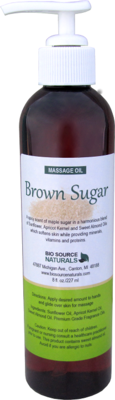 Brown Sugar Massage Oil