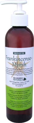 Frankincense-Myrrh Massage Oil