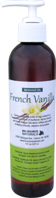 French Vanilla Massage Oil