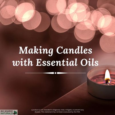 Making Candles with Essential Oils