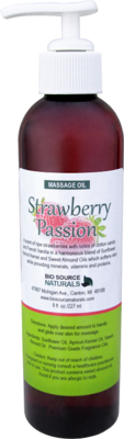 Strawberry Passion Massage Oil
