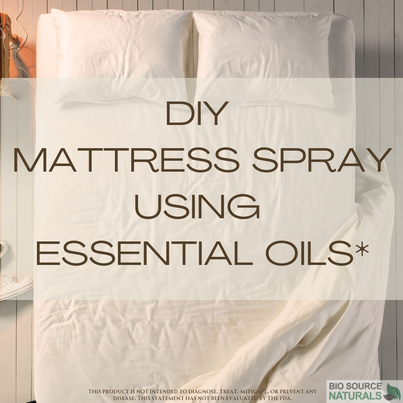 DIY Mattress Spray Using Essential Oils